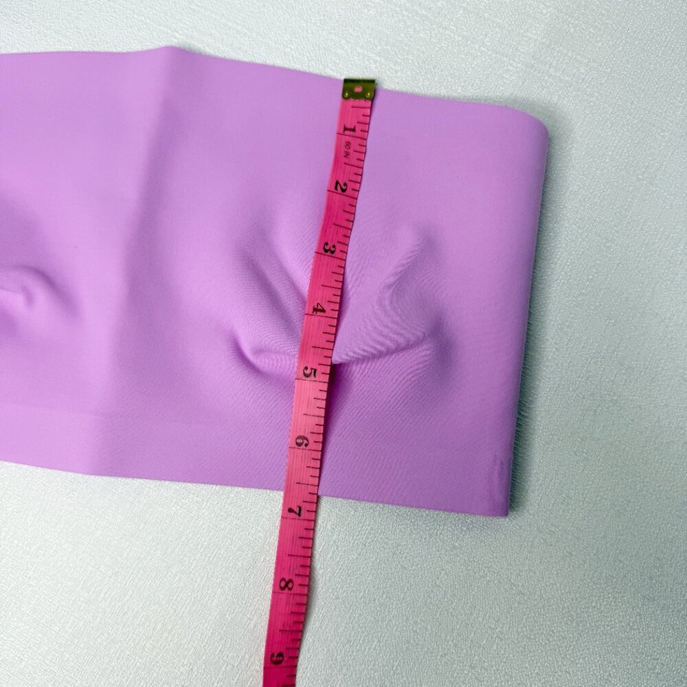 Free People Nina Bandeau Electric Orchid Scuba Strapless Bra Small NEW - Picture 4 of 9